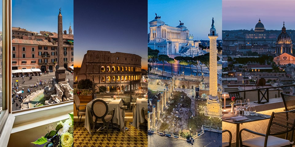 Hoteles con las mejores vistas en Roma