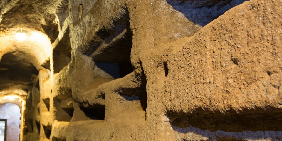 Catacumbas de San Calixto en Roma