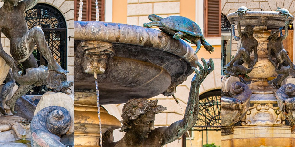 Fuente de las Tortugas en Roma