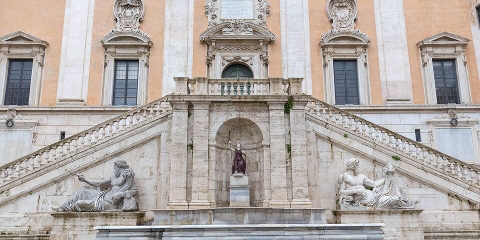 Fountain of Dea near the Capitoline Museums