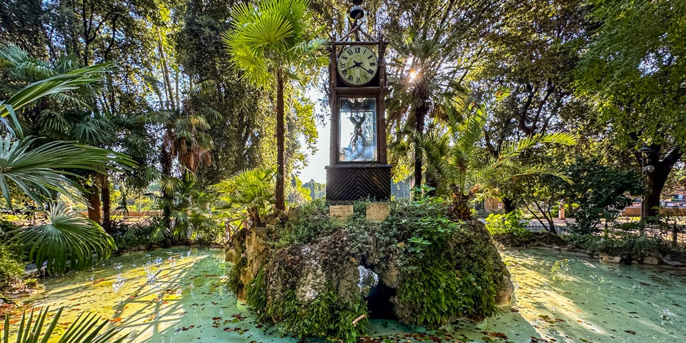 Reloj de agua del Pincio