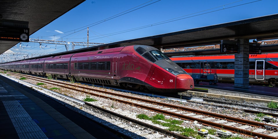 ItaloTreno High Speed Train in Italy