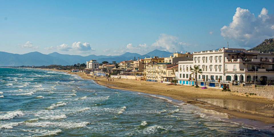Beautiful Beach Town Near Rome