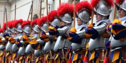 Guardia Suiza Pontificia en el Vaticano